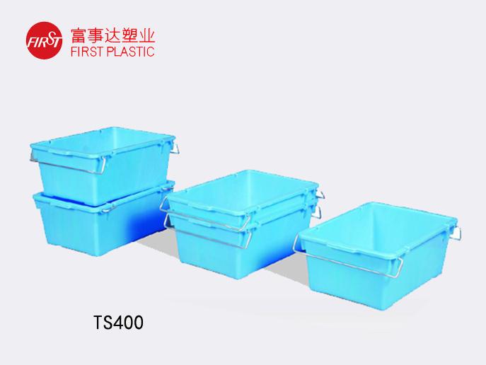 TS400翻轉套疊宅男视频下载周轉箱